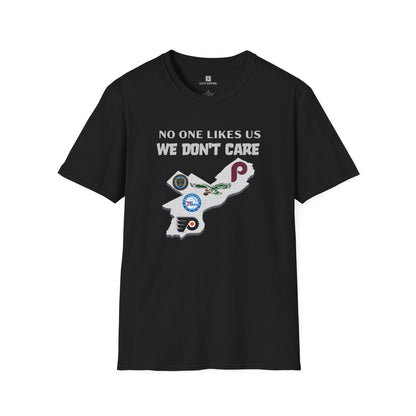 'No One Like Us We Don't Care' Philly Sports Teams T-shirt
