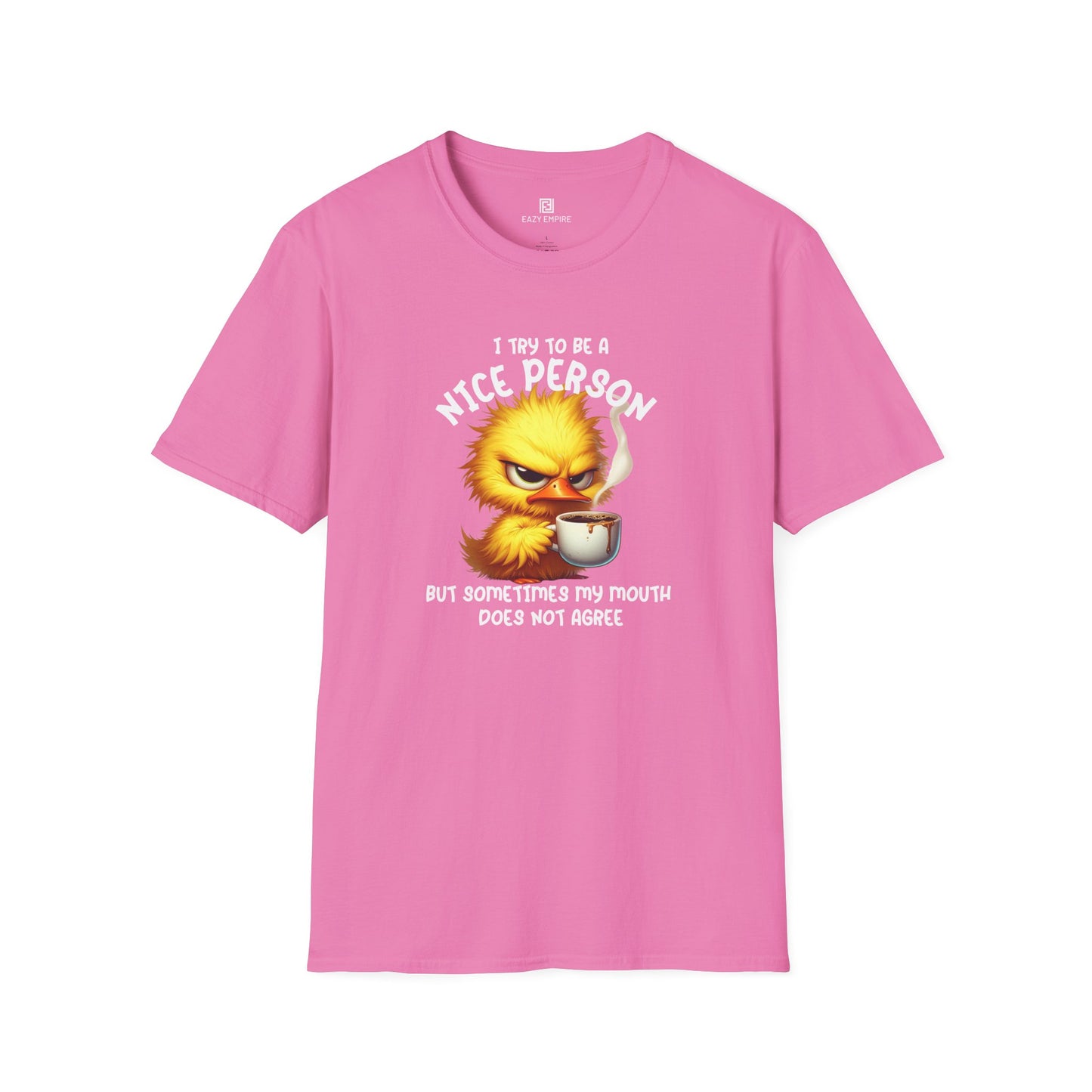'I Try to Be a Nice Person' T-Shirt