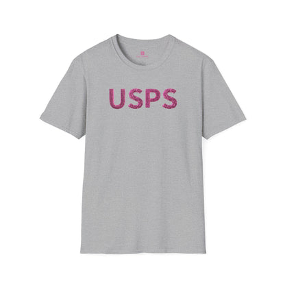 USPS Pink Glitter T-Shirt