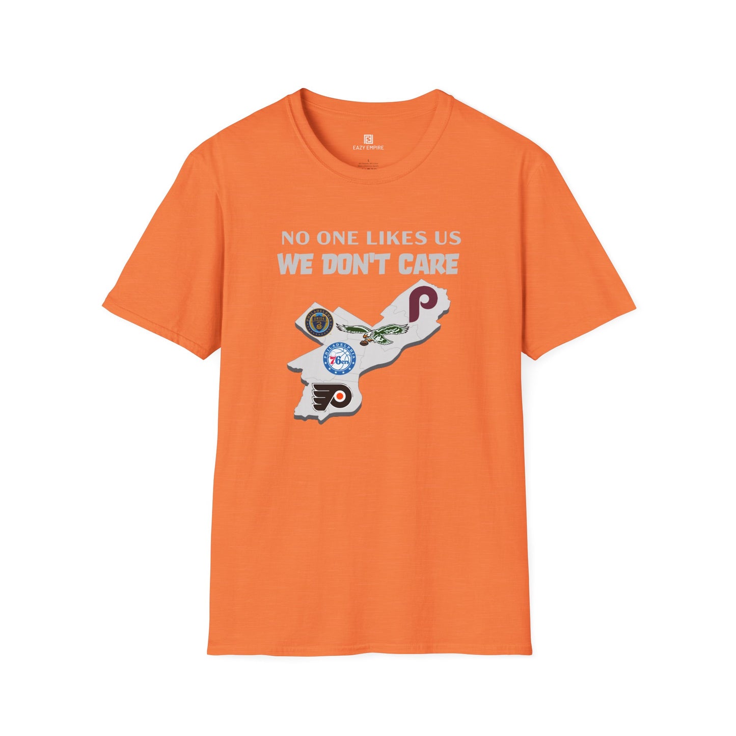 'No One Like Us We Don't Care' Philly Sports Teams T-shirt