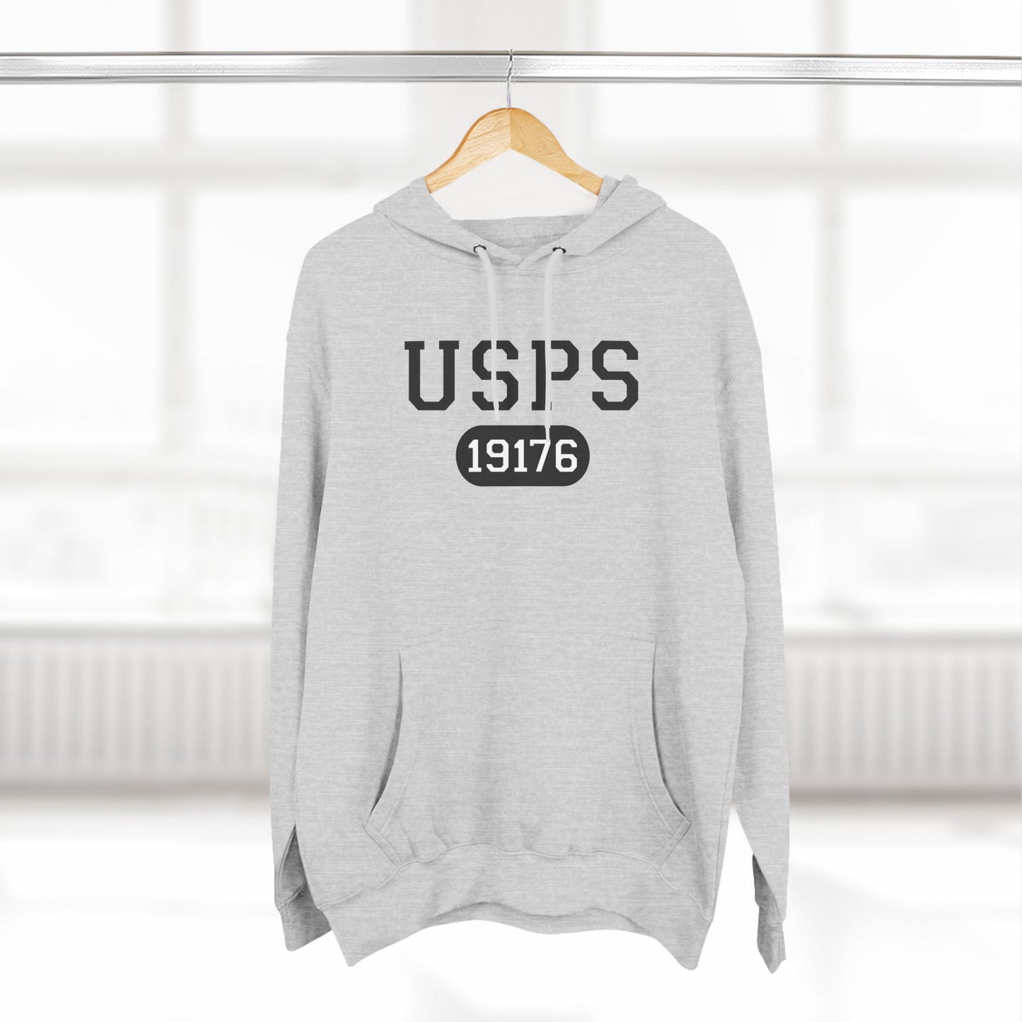 USPS Zip Code Pullover Hoodie