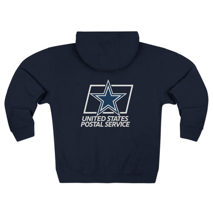 USPS Cowboys Logo Zip Up Hoodie