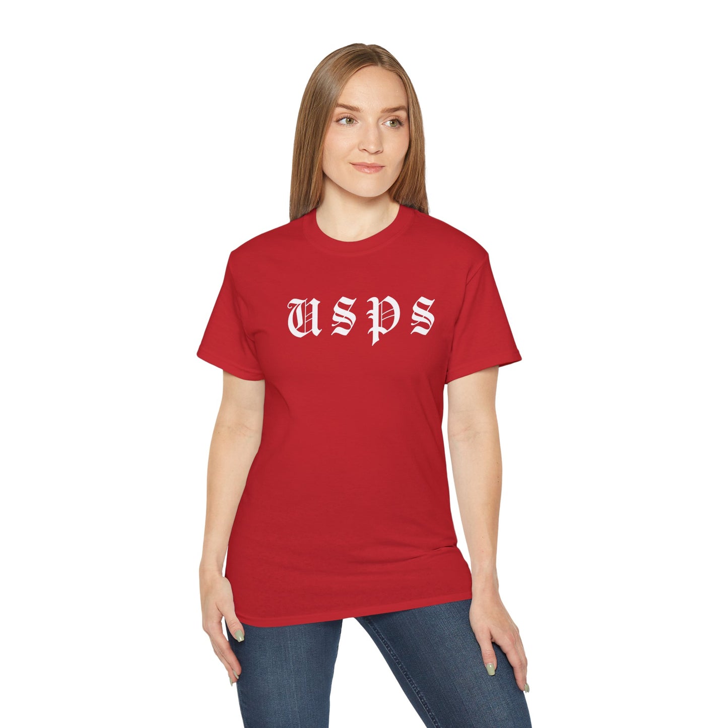 USPS (Fancy letters) Unisex Ultra Cotton Tee