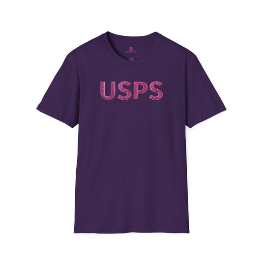 USPS Pink Glitter T-Shirt