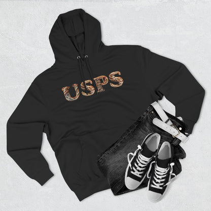 USPS Rubberband Design Pullover Hoodie