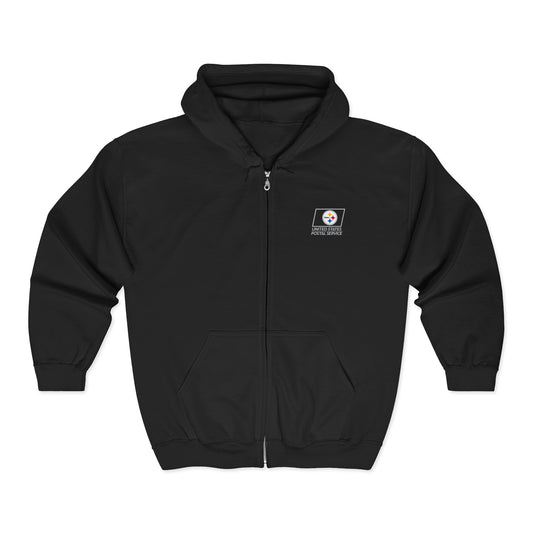 USPS Steelers Zip Up Hoodie