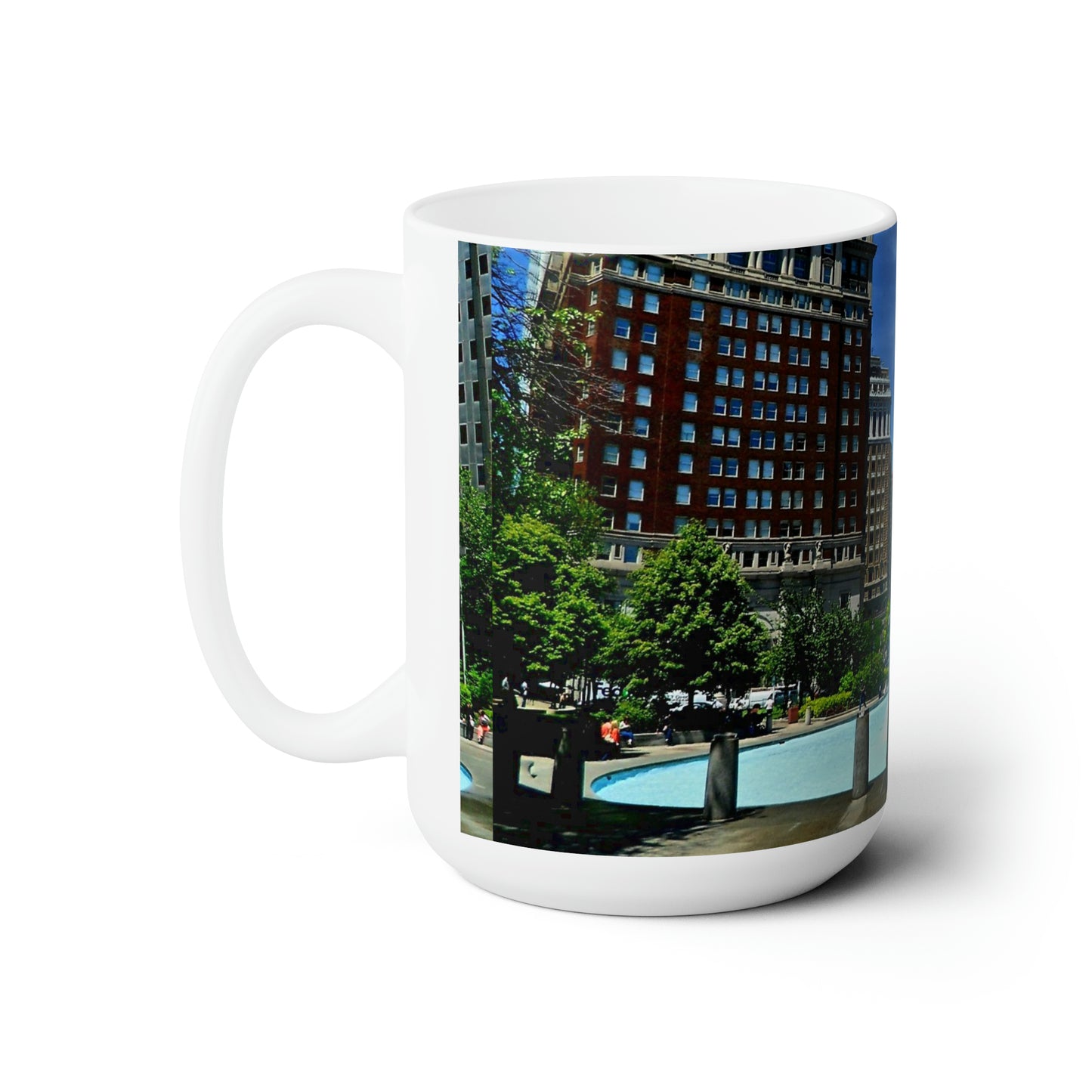 “Philly Love Park”Ceramic Mug 15oz
