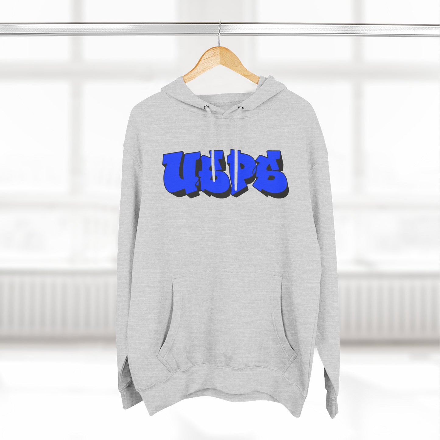 USPS Blue Graffiti Pullover Hoodie