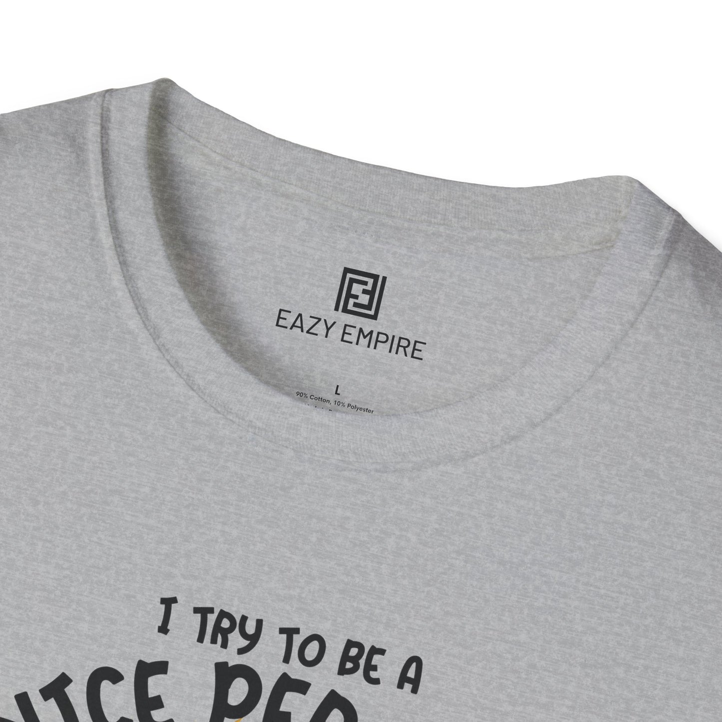 'I Try to Be a Nice Person' T-Shirt