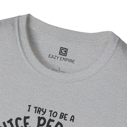 'I Try to Be a Nice Person' T-Shirt