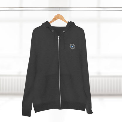 Circle USPS Logo Zip Up Hoodie
