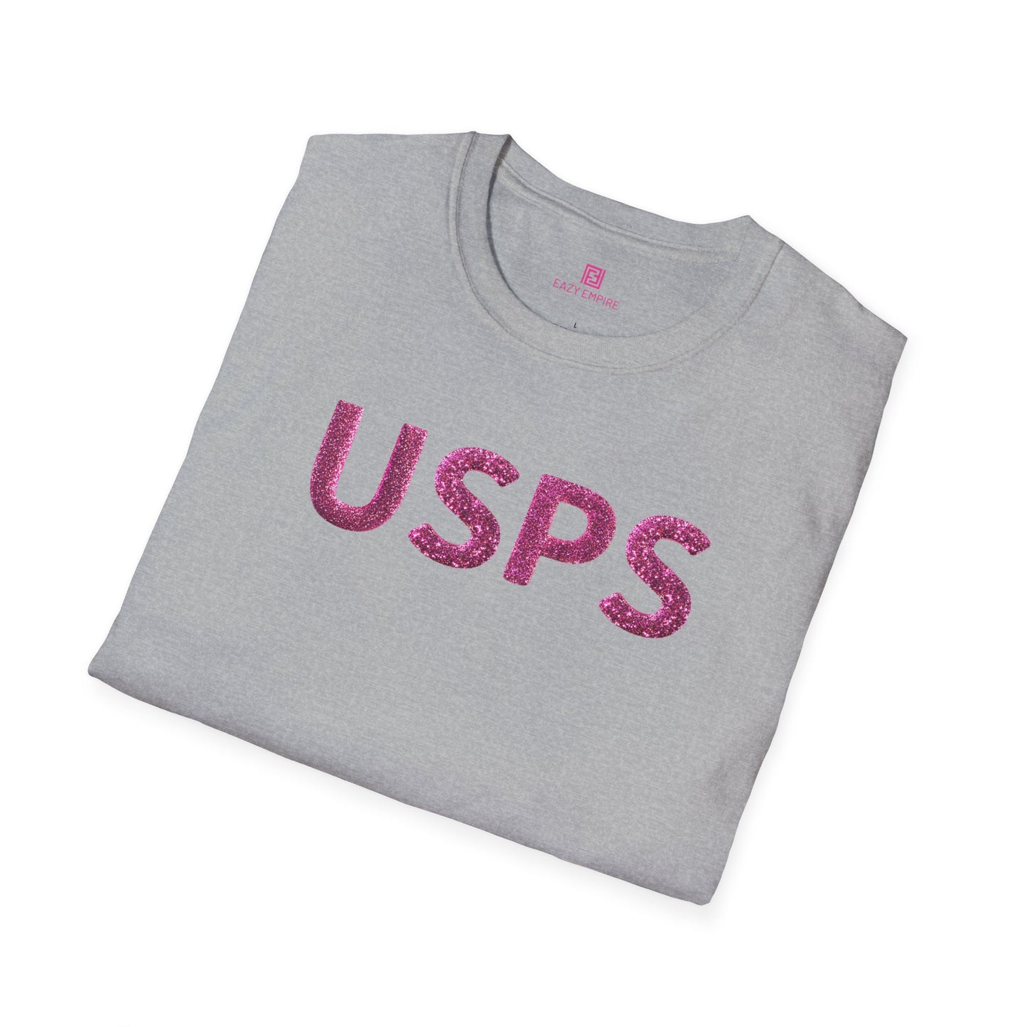 USPS Pink Glitter T-Shirt