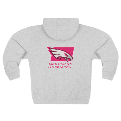 USPS Pink Eagles Zip Up Hoodie