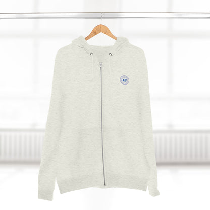 Circle USPS Logo Zip Up Hoodie
