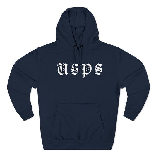 USPS (fancy letters) Pullover Hoodie