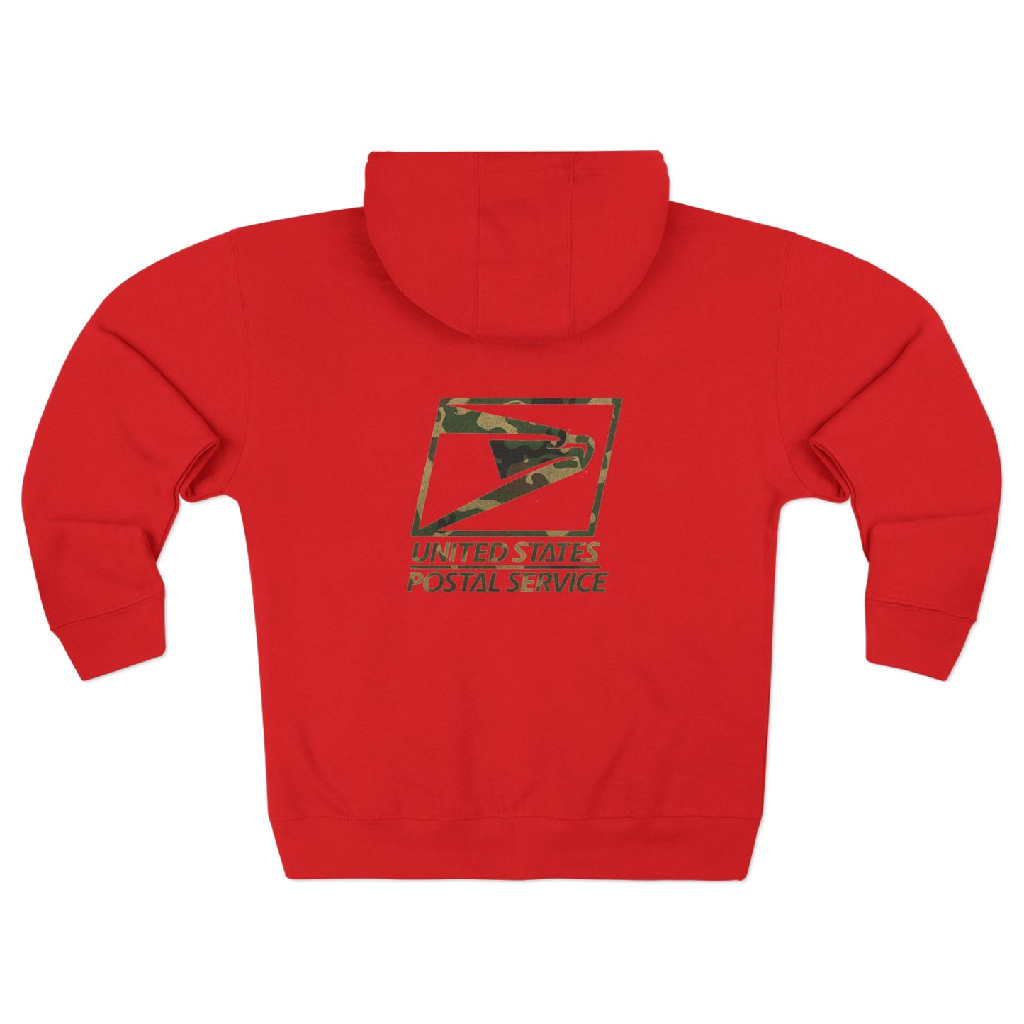 USPS Camo Logo Zip Up Hoodie