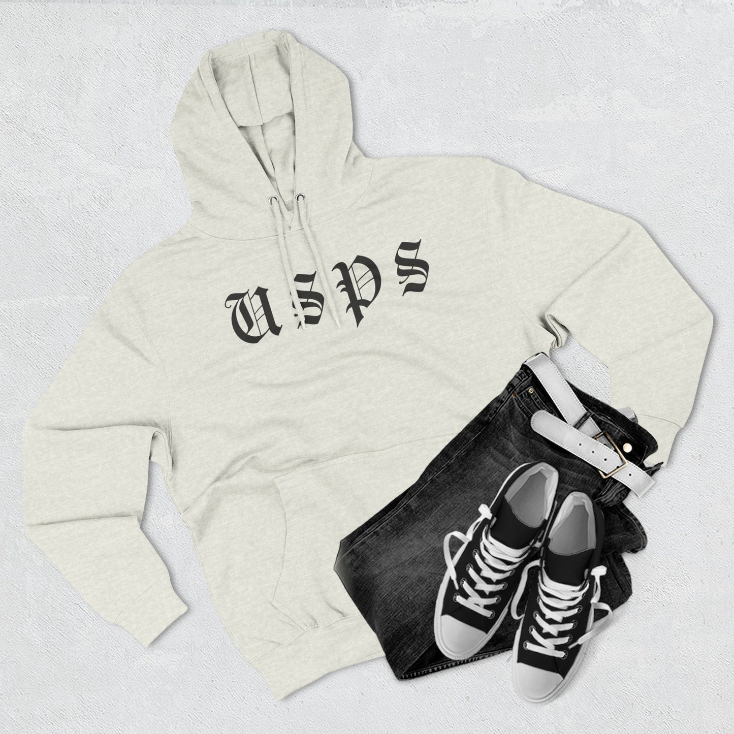 USPS (fancy letters) Pullover Hoodie