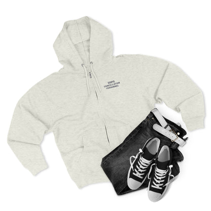 USPS Cancellation Personnel Zip Up Hoodie