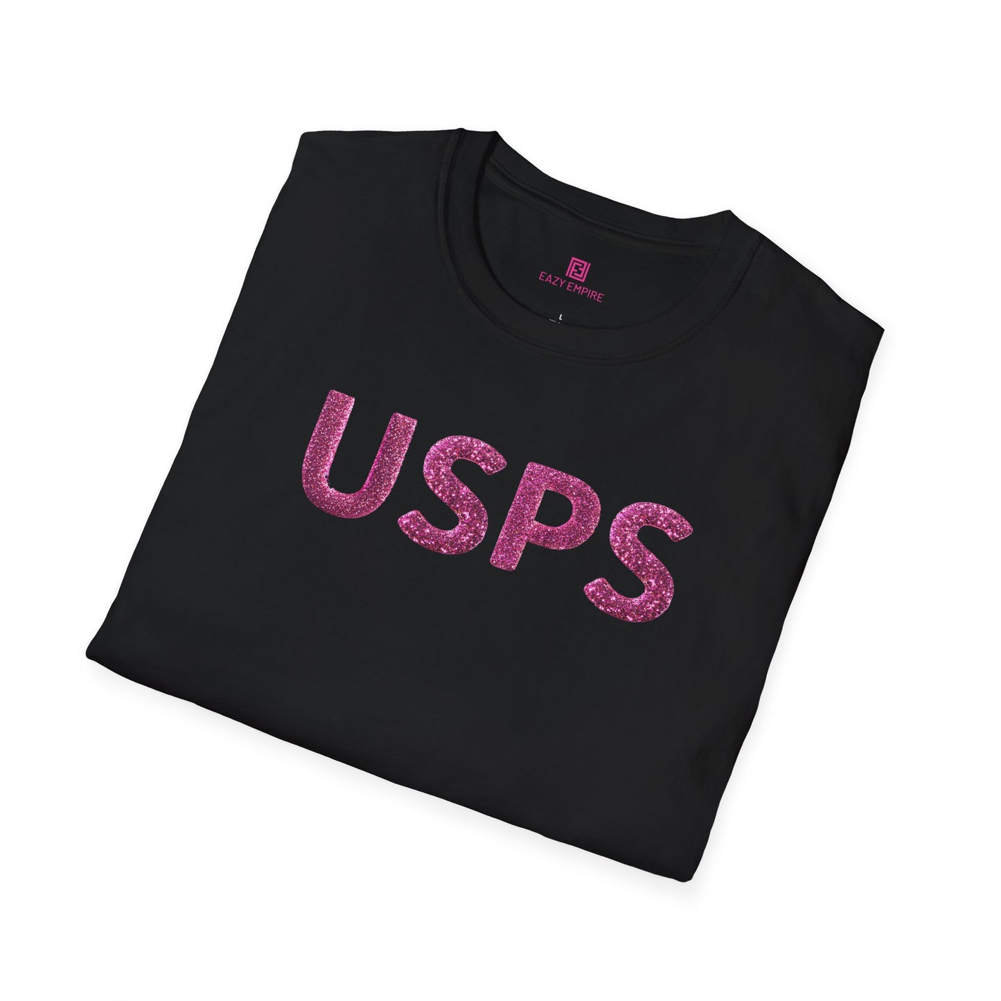 USPS Pink Glitter T-Shirt
