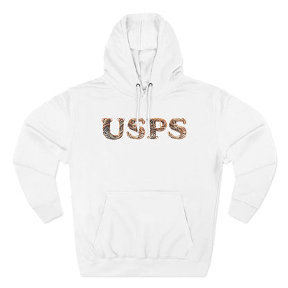 USPS Rubberband Design Pullover Hoodie