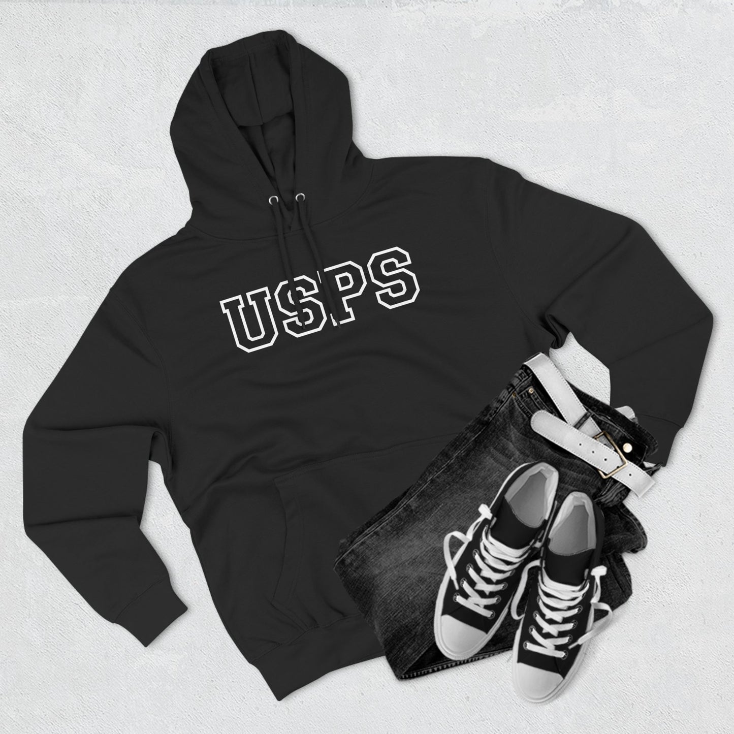 USPS Pullover Hoodie - Warm & Stylish Gear for Postal Workers