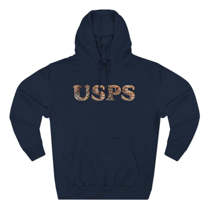 USPS Rubberband Design Pullover Hoodie