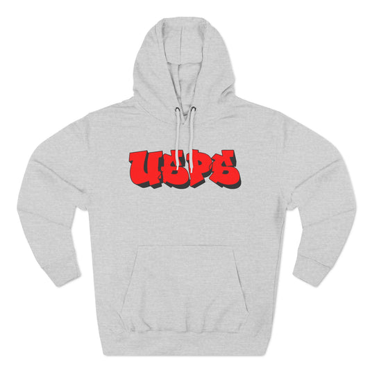 USPS Red Graffiti Pullover Hoodie