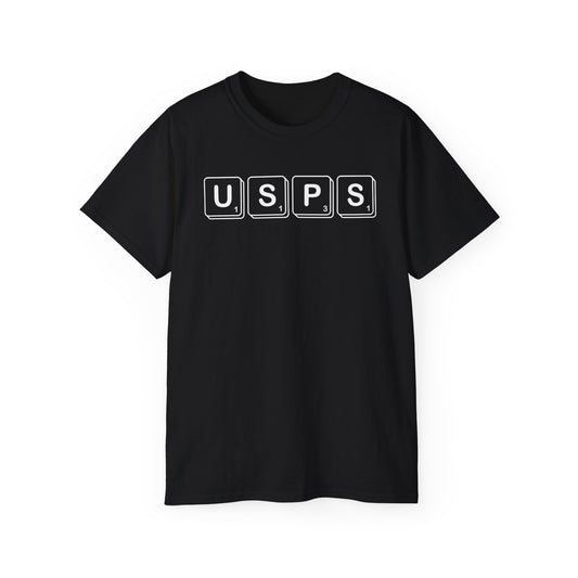 USPS "Scrabble" Unisex T-shirt