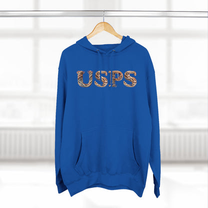 USPS Rubberband Design Pullover Hoodie