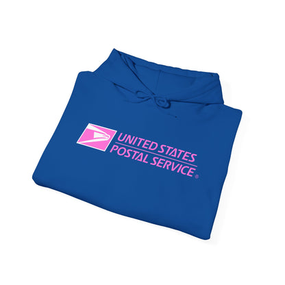 USPS Pullover Hoodie (Pink Logo)