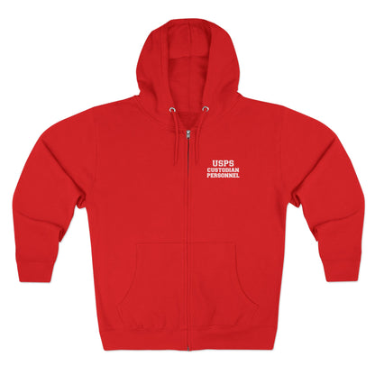 USPS Custodian Personnel Zip Hoodie