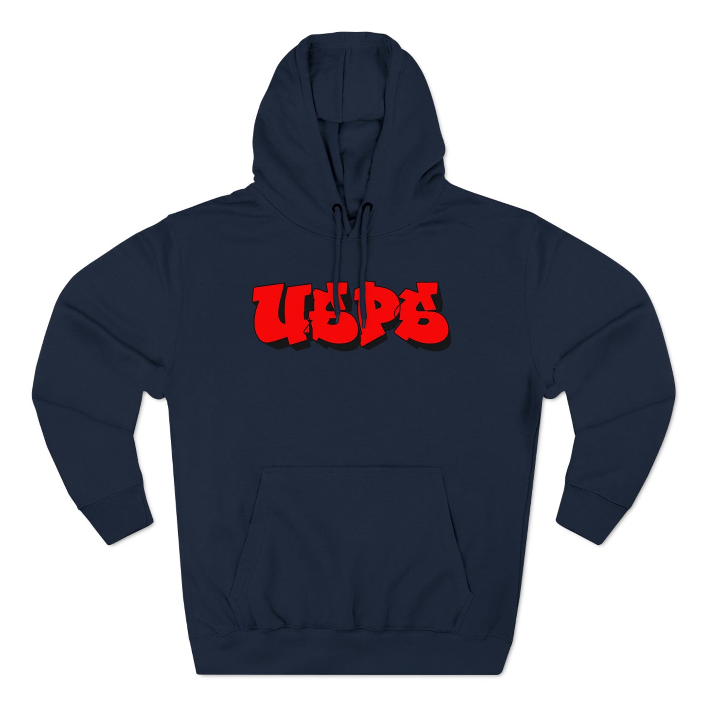 USPS Red Graffiti Letter Pullover Hoodie