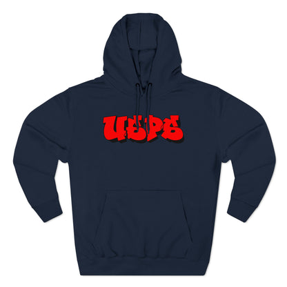 USPS Red Graffiti Letter Pullover Hoodie