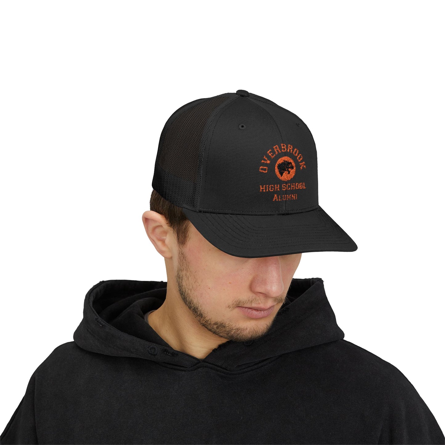 "Embroidery" Overbrook High School Alumni Snapback Trucker Cap