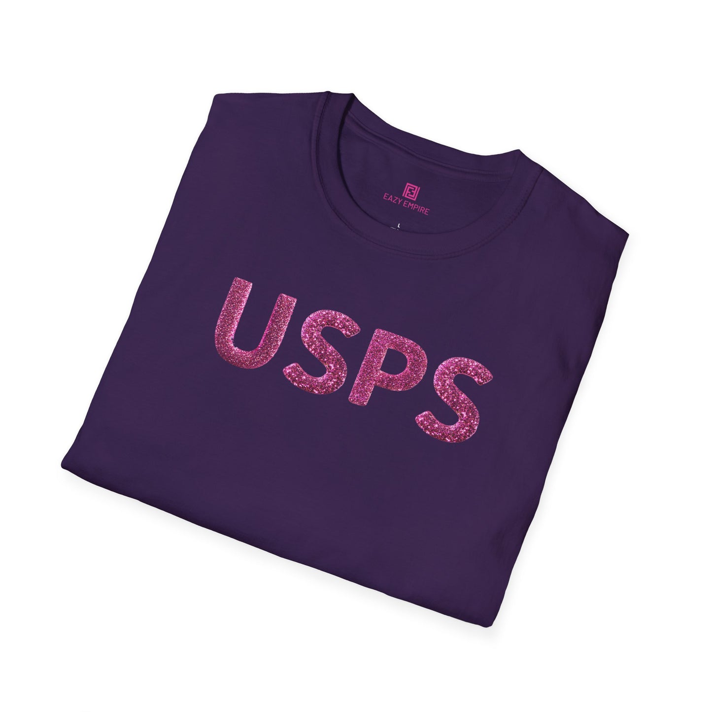 USPS Pink Glitter T-Shirt