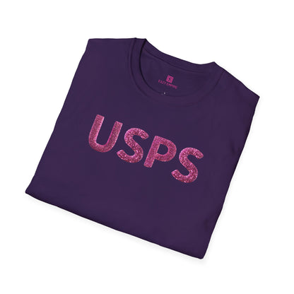 USPS Pink Glitter T-Shirt