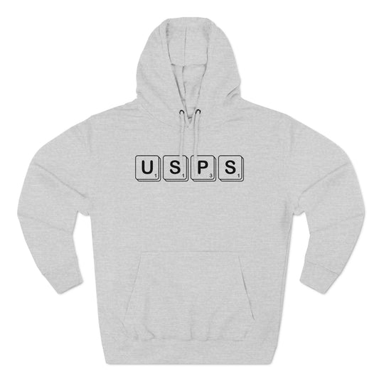 USPS Scrabble Theme Pullover Hoodie