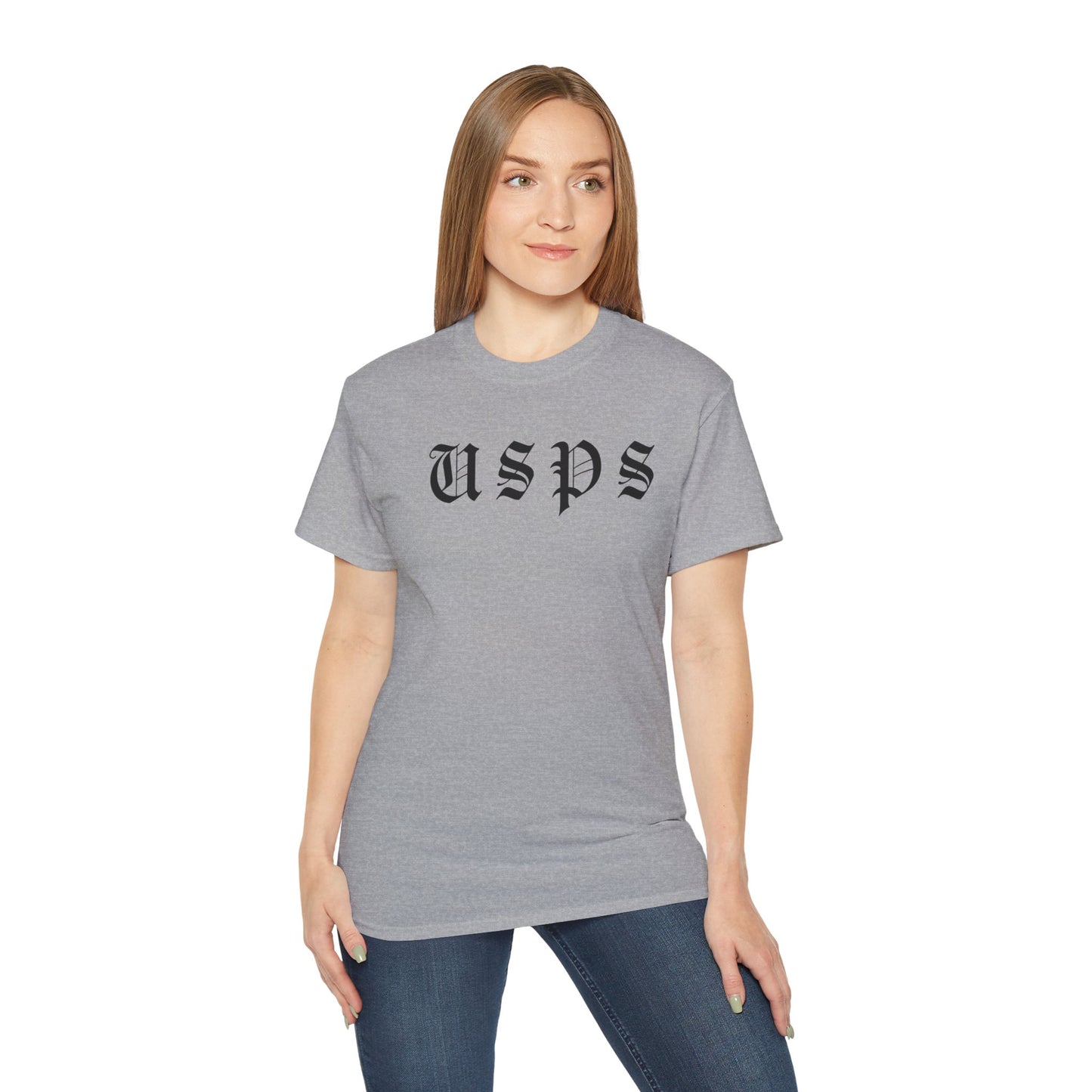 USPS (Fancy letters) Unisex Ultra Cotton Tee