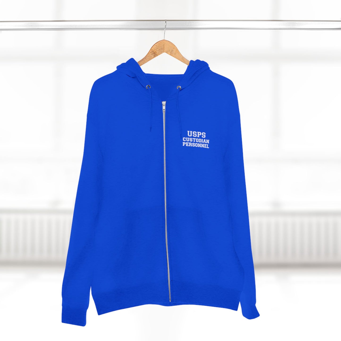 USPS Custodian Personnel Zip Hoodie