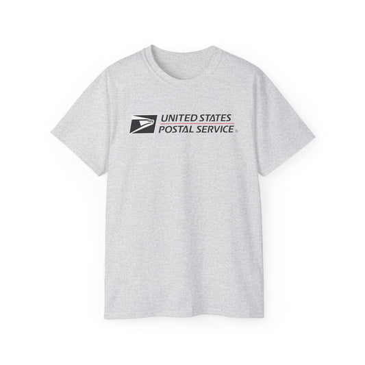 USPS Traditional Unisex T-shirt front logo only (Black letters)
