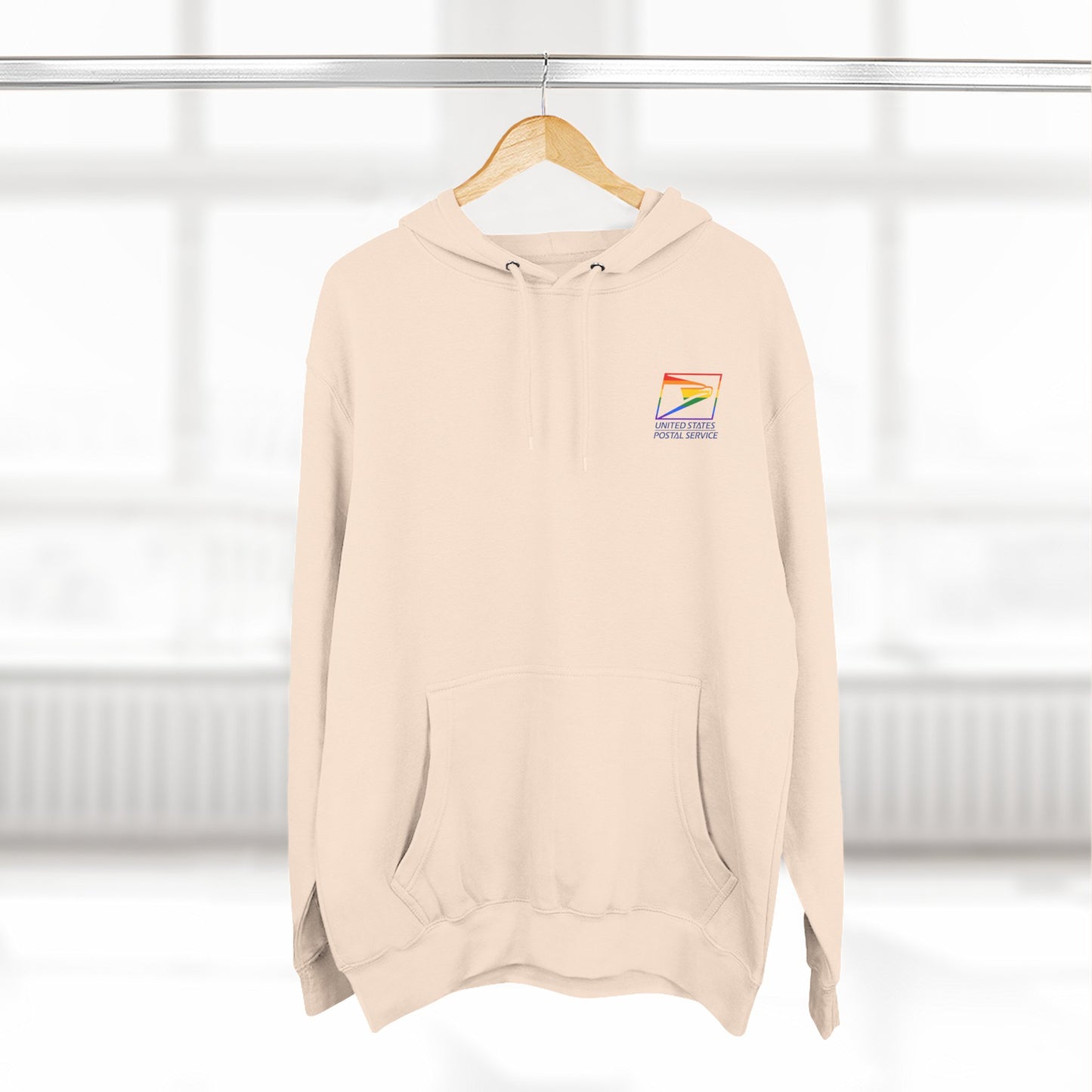 USPS Pride-Themed Logo Pullover Hoodie