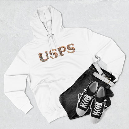 USPS Rubberband Design Pullover Hoodie