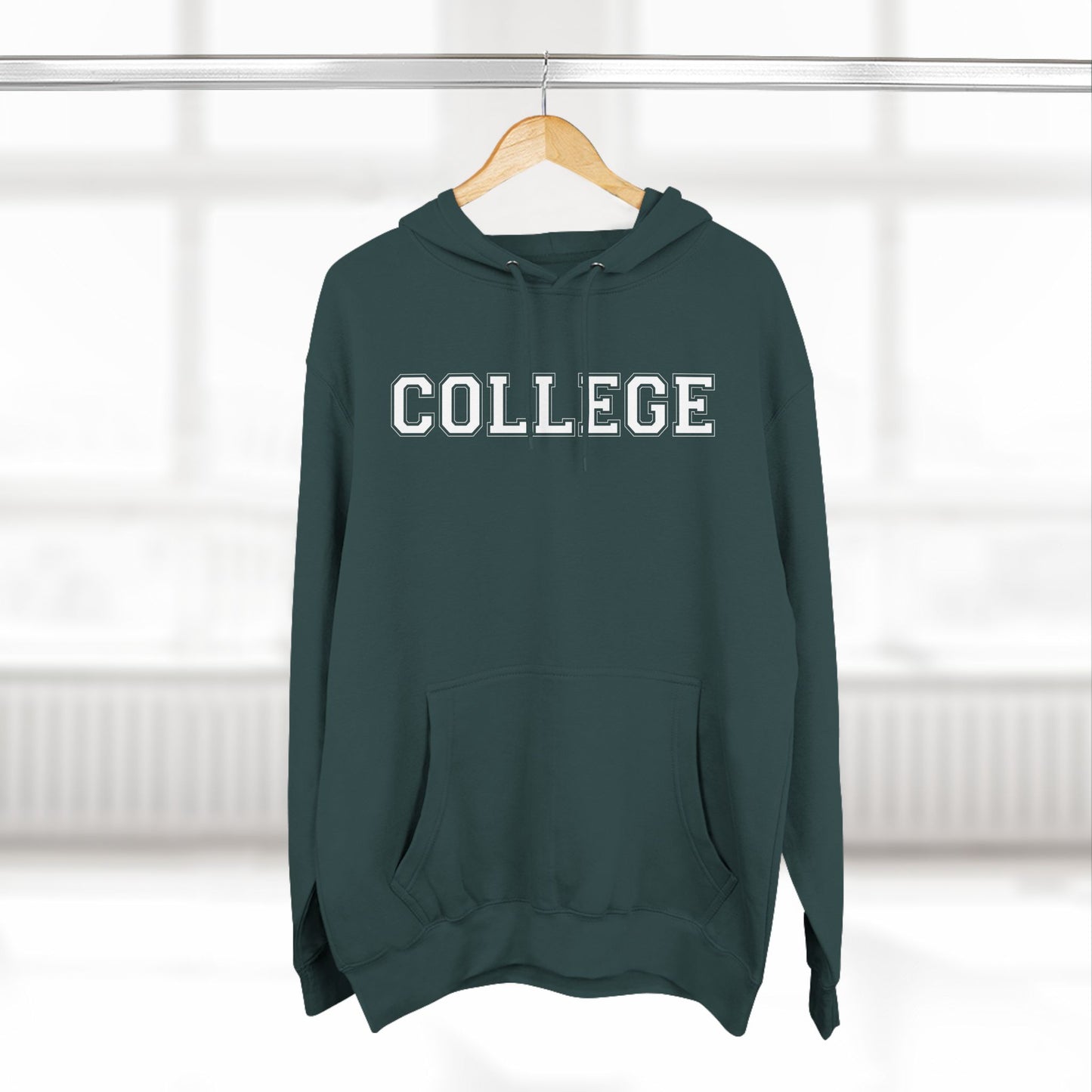 College Hoodie similar to sweatshirt worn by John Belushi