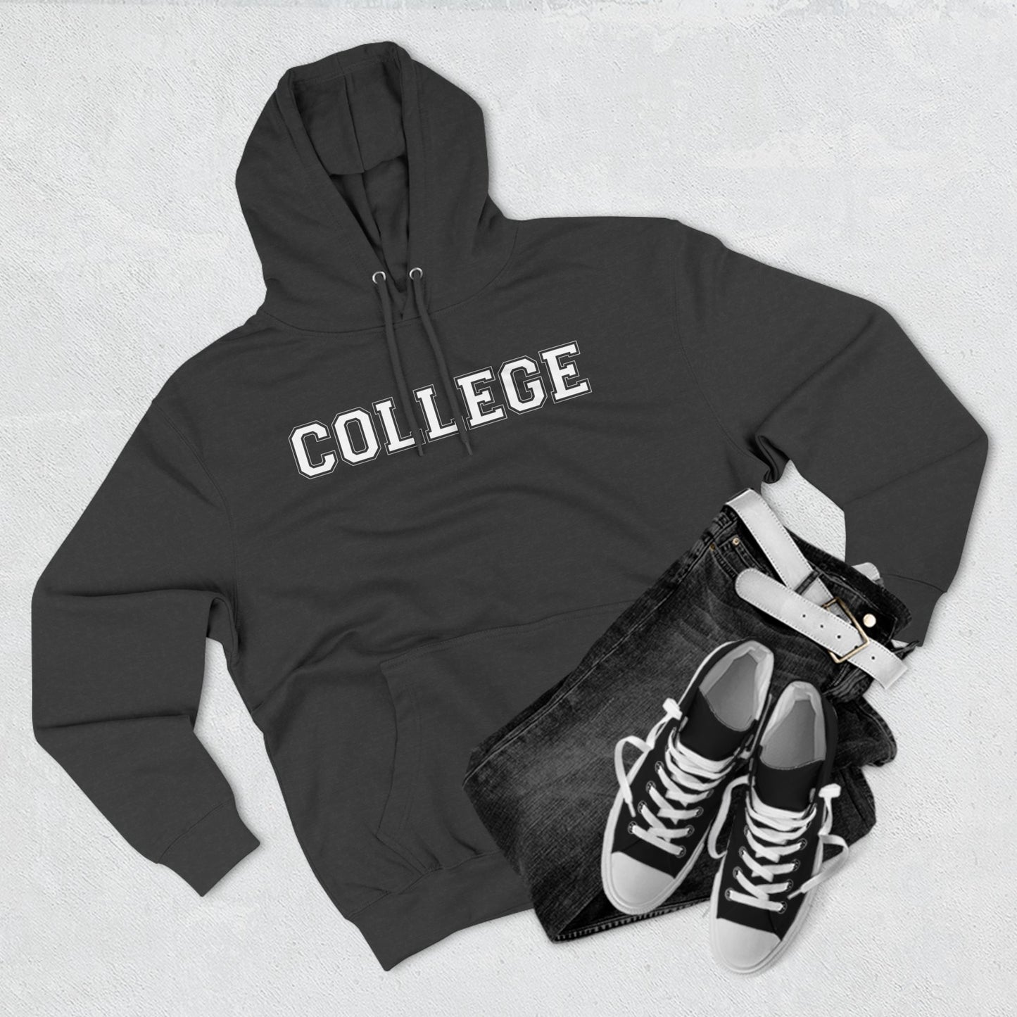 College Hoodie similar to sweatshirt worn by John Belushi