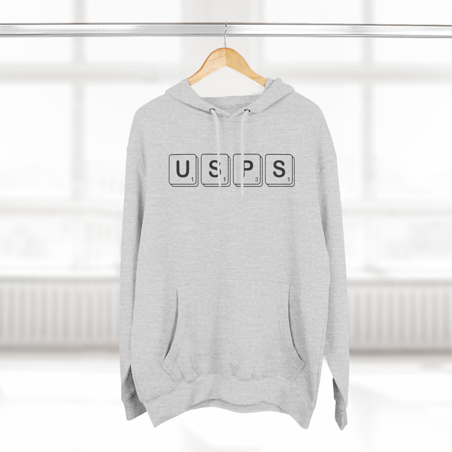 USPS Scrabble Theme Pullover Hoodie