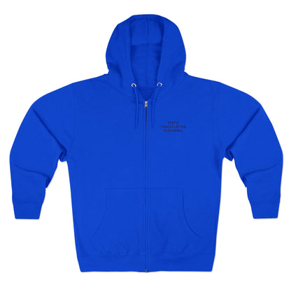 USPS Cancellation Personnel Zip Up Hoodie