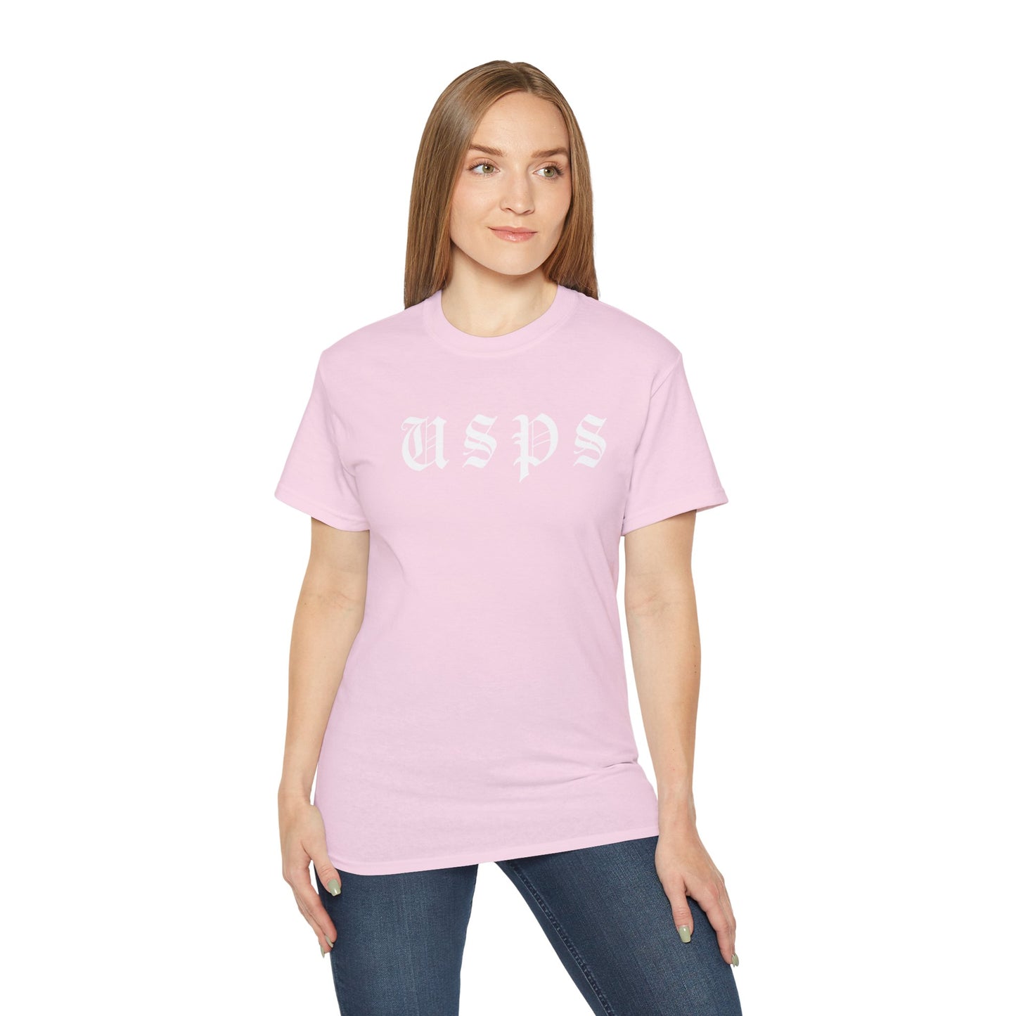 USPS (Fancy letters) Unisex Ultra Cotton Tee
