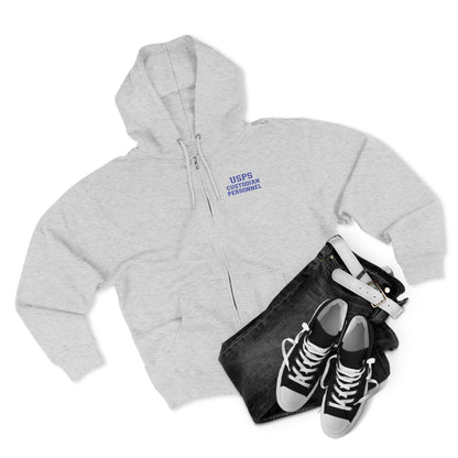 USPS Custodian Personnel Zip Hoodie