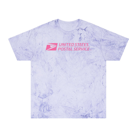 USPS Multi-color Logo Unisex Color Blast T-Shirt