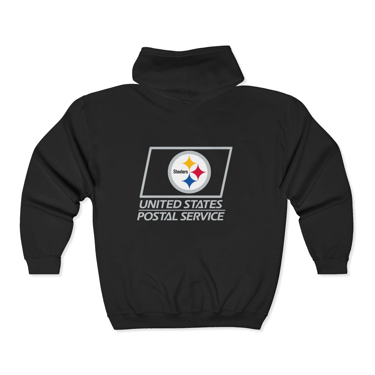 USPS Steelers Zip Up Hoodie